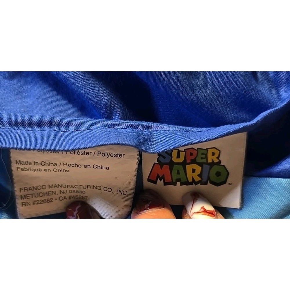 Nintendo Super Mario Polyester Video‎ Game Pillow Case Bright Colors Bed - Picture 5 of 8